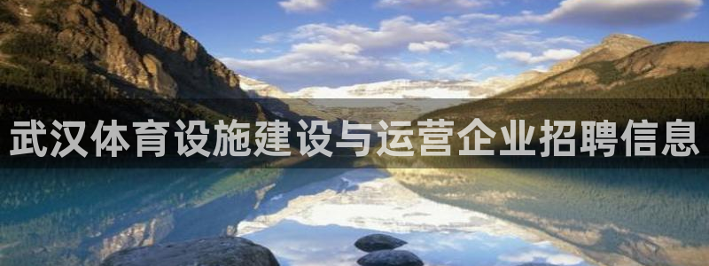 凯捷体育开户：武汉体育设施建设与运营企业招聘信息