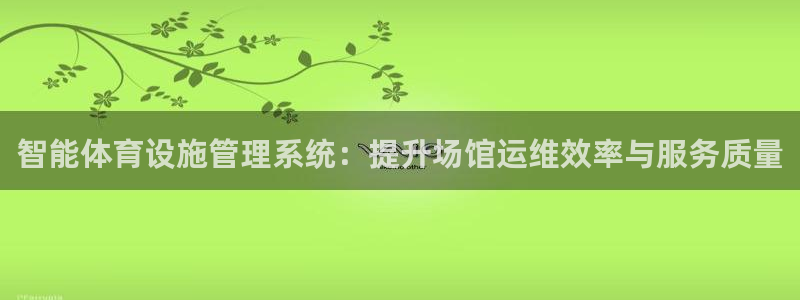 凯捷体育是干嘛的公司：智能体育设施管理系统：提升场馆运维效率 
